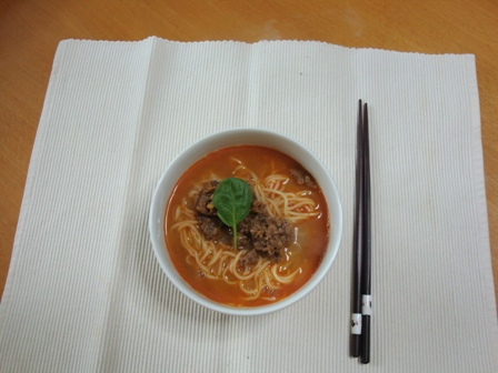 イーフー麺でタンタン麺_c0131829_11251514.jpg