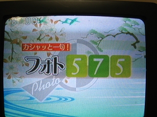 月 金 朝8時ｎｈｋ ｂｓ２ カシャッと一句 フォト５７５ ｂ型主婦の いつも心にブラウン管