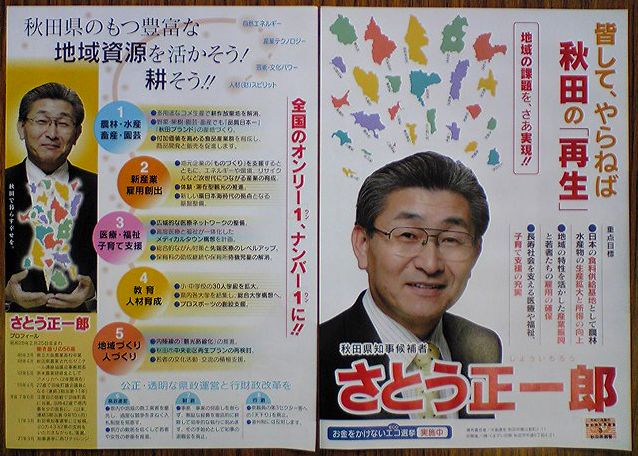 知事選奮闘記⑥　「政見と公約」_f0081443_21391722.jpg