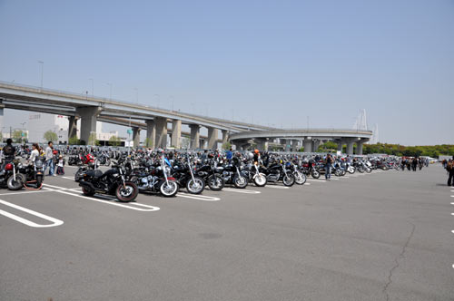 JOINTS CUSTOM BIKE SHOW 2009 ～駐車場編 ～_a0049369_22535982.jpg