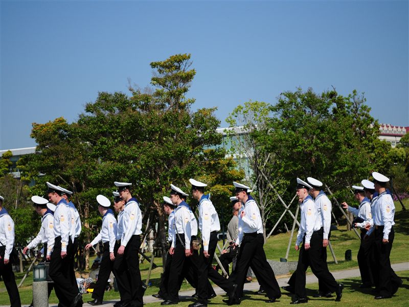 長崎帆船祭り★パラダ★若い水兵さん(学生さん）_c0192691_731691.jpg