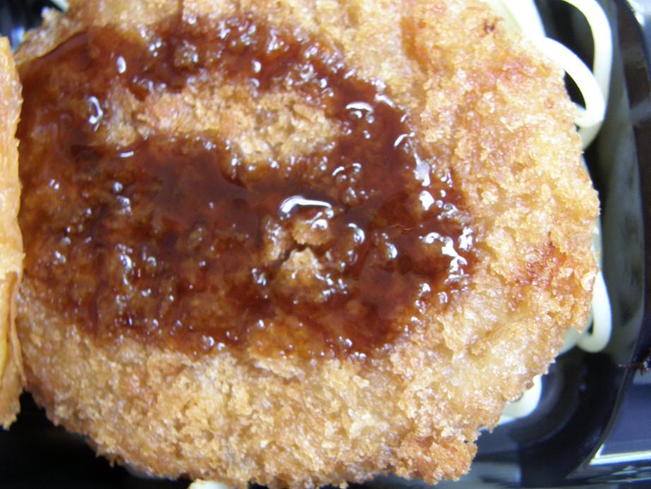 ミンチカツ弁当 アカシヤ淡路店_c0118393_17113543.jpg