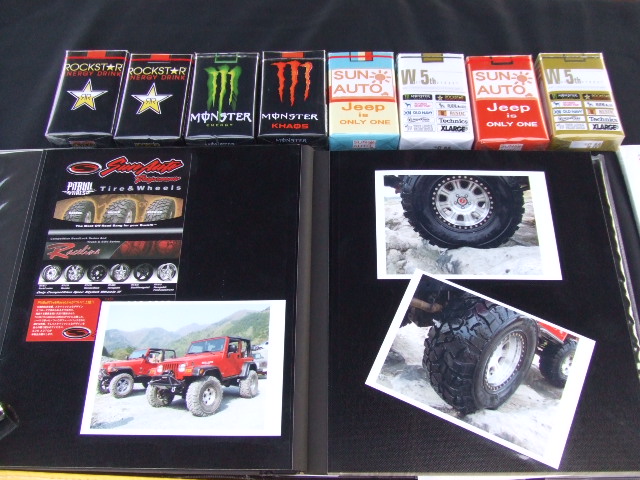 Jeep、Ｐｉｔｂｕｌｌ　ｔｉｒｅ、Ｒａｃｅｌｉｎｅ　ｗｈｅｅｌ、Rockstar enagy、X-sports,4×4ＬＩＦＥ_b0123820_1147538.jpg