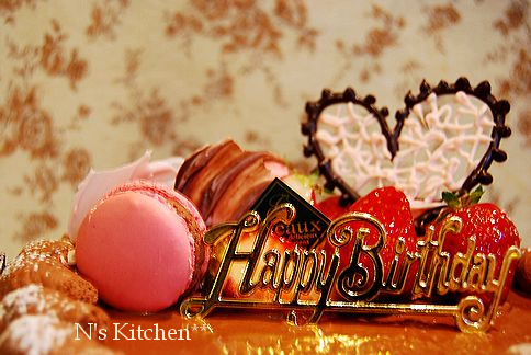 デコ・チョコレートケーキ_a0105872_1630339.jpg