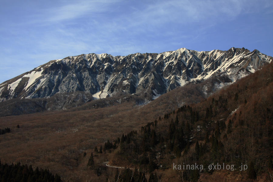 残雪の大山_f0174293_20245365.jpg