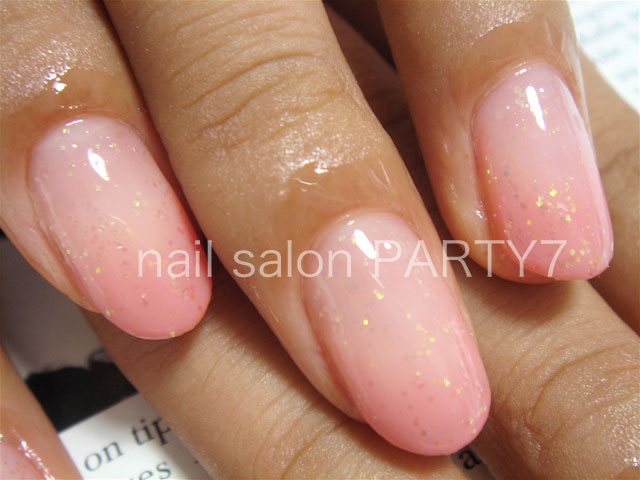 面接用 コーラルピンクのグラデーション ネイル Nail Salon Party7の店長日記2 面接用 コーラルピンクのグラデーション ネイル Nail Salon Party7の店長日記2