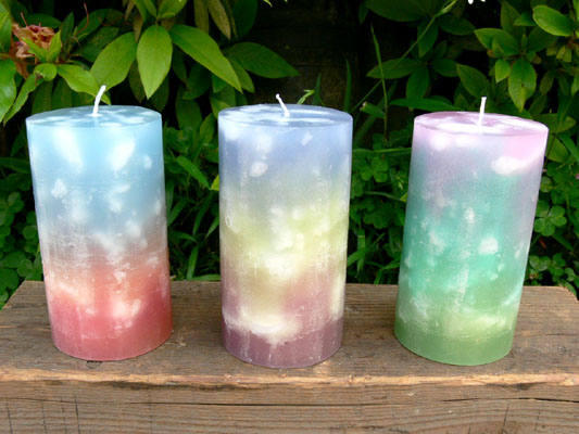 グラデーションが綺麗な手作りキャンドルの入荷です Orb Organic Relax No Border グラデーションが綺麗な手作りキャンドルの入荷です Orb Organic Relax No Border