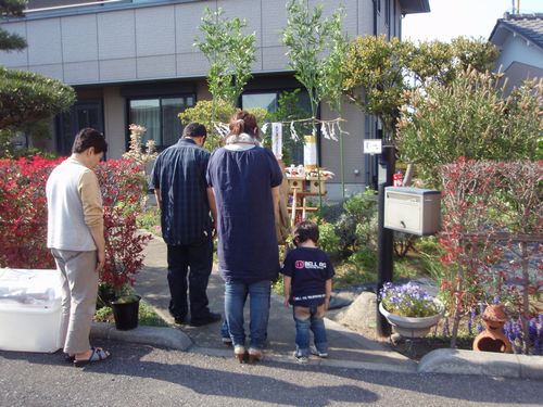 地鎮祭 in 古河市_a0059217_1615660.jpg