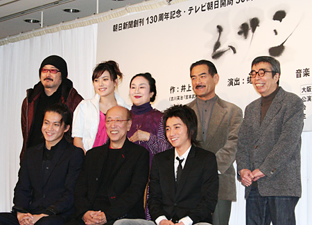 小栗旬＆藤原竜也「ムサシ」を観る 29日 シアタードラマシティ