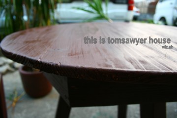 ＊DIY＊　TABLE　＆　CHAIRS　_b0111995_1593983.jpg