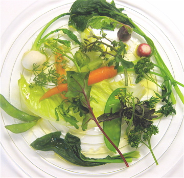 朝料理、春サラダ_c0130206_18434845.jpg