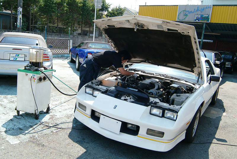 1990年型カマロ IROC-Z_オイル交換_a0046234_15251691.jpg