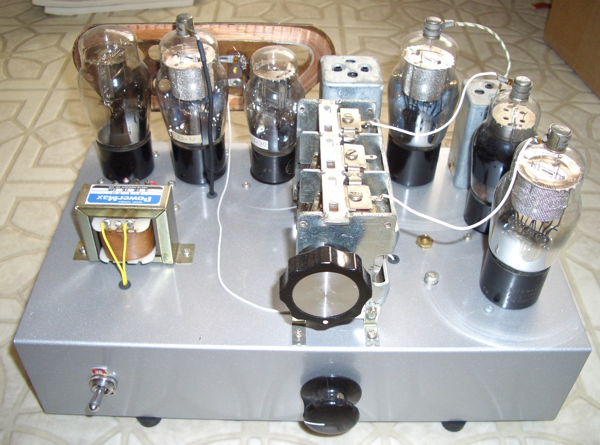 2V ST電池管高一スーパー : 真空管にゲルマトランジスタ、8mm 2V ST電池管高一スーパー : 真空管にゲルマトランジスタ、8mm