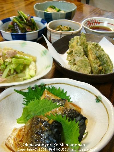 春の献立☆筍の磯辺天ぷら・蕗とセロリのツナサラダ♪_c0139375_14531036.jpg