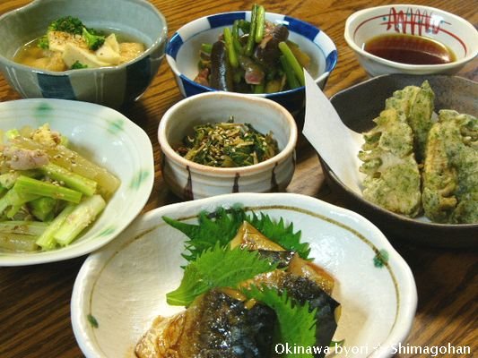 春の献立☆筍の磯辺天ぷら・蕗とセロリのツナサラダ♪_c0139375_14571354.jpg