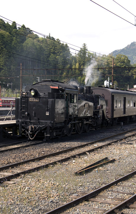 4月19日 静岡 大井川鉄道 千頭駅にて_f0125990_2221480.jpg