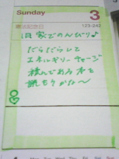 090503 「だらだらする」も書き込もう!_f0164842_9363435.jpg