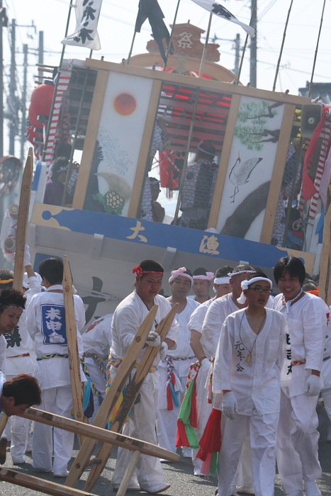 ５年に一度　「御船祭」　宵祭り　＜３＞_e0143883_1753887.jpg