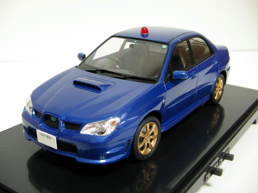 三*兎様 1/18 AUTOart スバルインプレッサWRX STI 高速隊パト