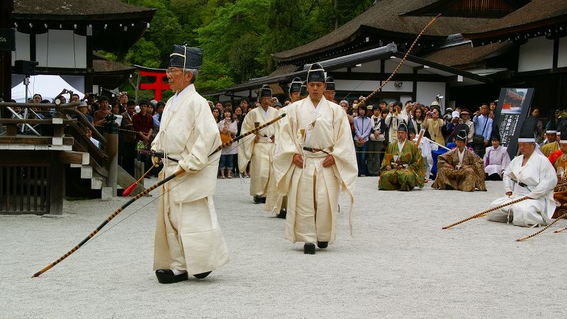 葵祭（賀茂祭）２００９ （下鴨 下鴨神社 歩射神事 ）  (2009年05月06日)_c0119555_17341723.jpg