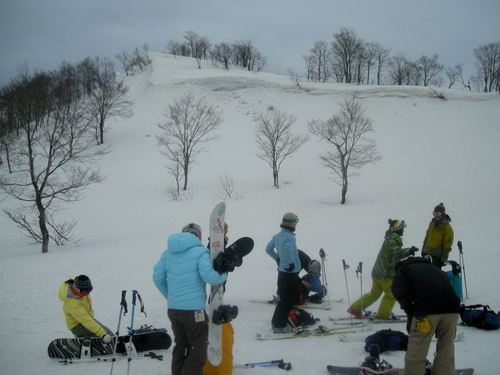 雄国沼バックカントリー（シーズン最後）_e0083204_1939180.jpg