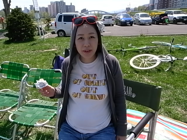 チャリ バーベキュー 晴天_e0173533_10484682.jpg