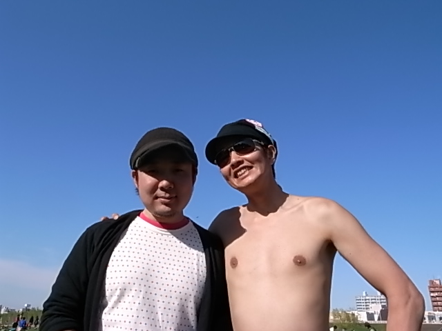 チャリ バーベキュー 晴天_e0173533_11114688.jpg