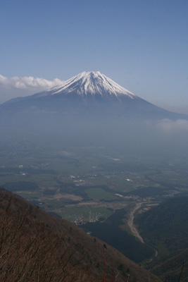 富士山を眺める山旅 3日目 毛無山登山 _d0055236_19361425.jpg