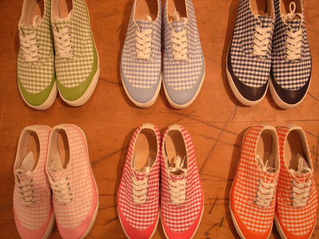\"Der SAMMLER solo GINGAM DECK SHOES\"ってこんなこと。_c0140560_18553971.jpg