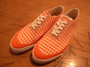 \"Der SAMMLER solo GINGAM DECK SHOES\"ってこんなこと。_c0140560_19114958.jpg