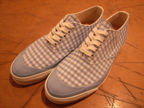 \"Der SAMMLER solo GINGAM DECK SHOES\"ってこんなこと。_c0140560_1912127.jpg