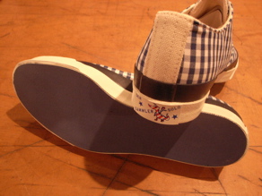 \"Der SAMMLER solo GINGAM DECK SHOES\"ってこんなこと。_c0140560_1943216.jpg