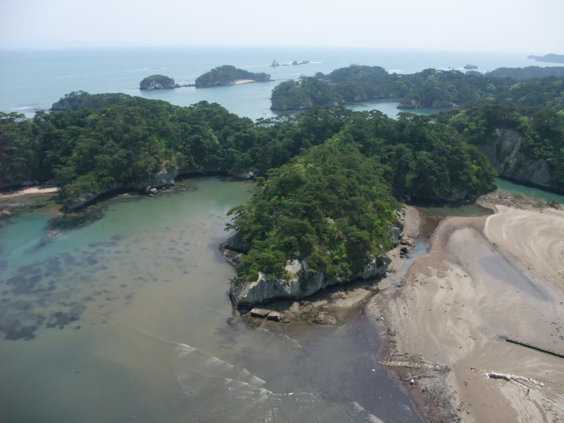 奥松島－野蒜（のびる）海岸から宮戸島空撮_f0084796_2243060.jpg