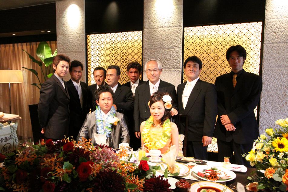 上原大工さんの結婚式(速報)_a0107574_18291031.jpg