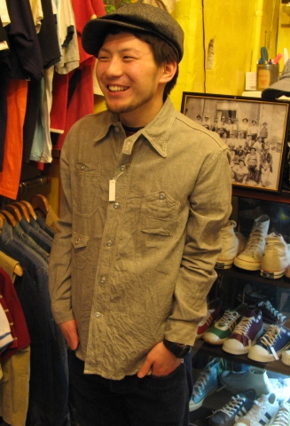 WALK ON WORK シャツ&DAPPERS キャスケット STYLE SAMPLE!_c0144020_15561662.jpg