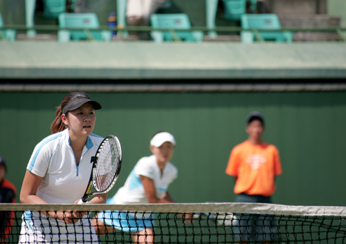 福岡国際女子テニス 09 ダブルス決勝 バンダナ君のblog