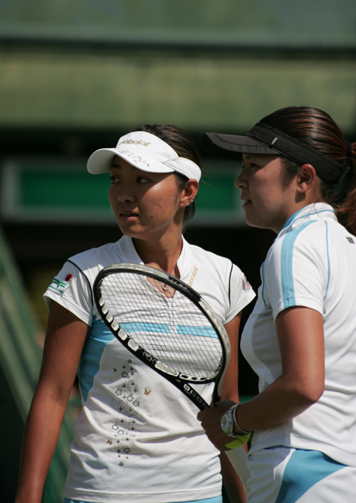 福岡国際女子テニス 09 ダブルス決勝 バンダナ君のblog