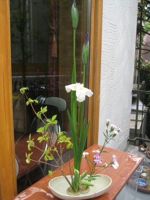 端午の節句の生け花クラス 花スタジオ ジャスミン Flower Studio Jasmine