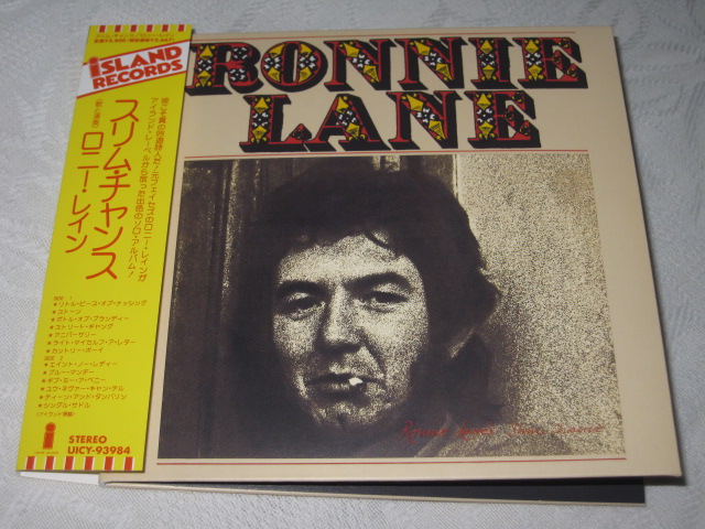 RONNIE LANE\'S SLIM CHANCE (紙ジャケ)_b0042308_23103857.jpg