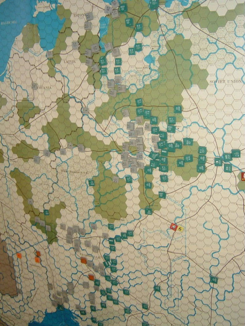 SPI/HJ)ウォー・イン・ジ・イースト (第二次欧州大戦の東部戦線 SPI/HJ)ウォー・イン・ジ・イースト (第二次欧州大戦の東部戦線