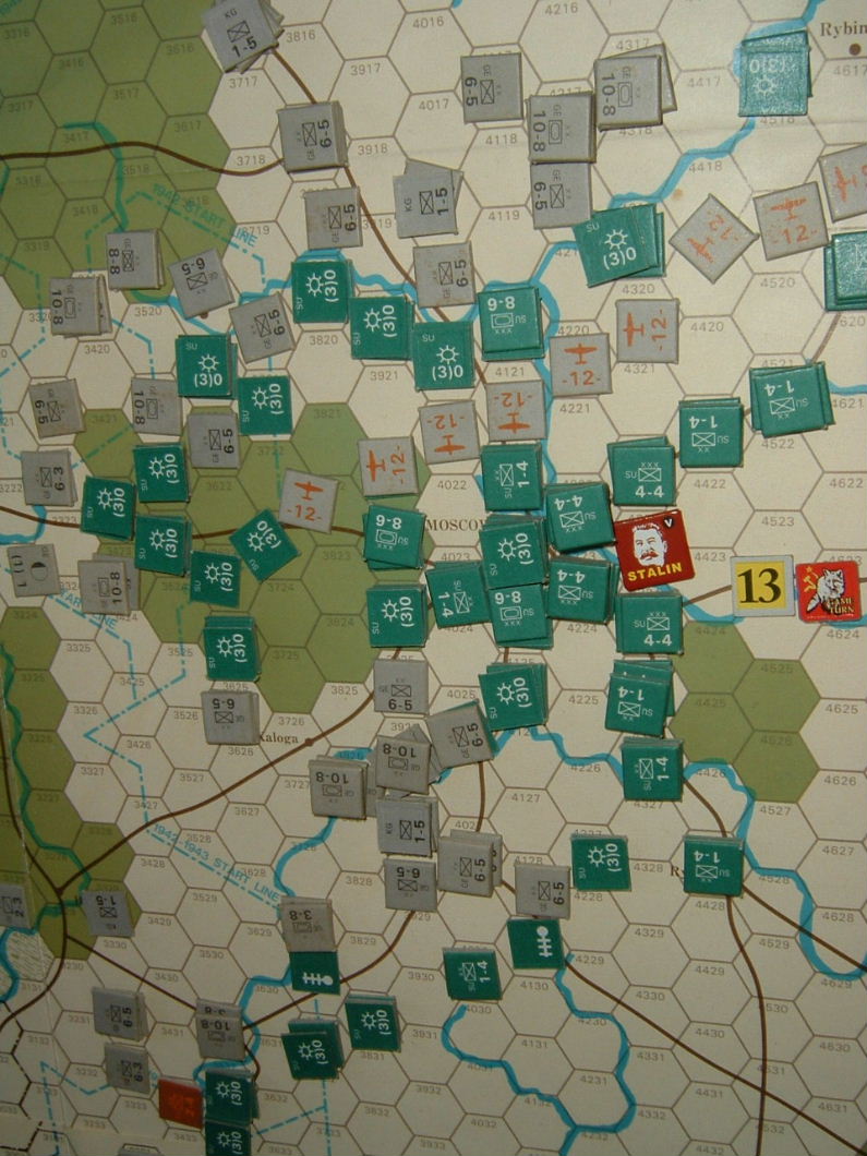 SPI/HJ)ウォー・イン・ジ・イースト (第二次欧州大戦の東部戦線 SPI/HJ)ウォー・イン・ジ・イースト (第二次欧州大戦の東部戦線