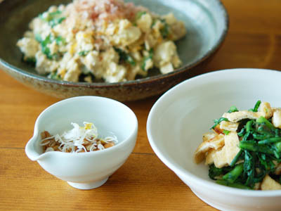 ごはんとお弁当の朝。_a0026127_18255823.jpg