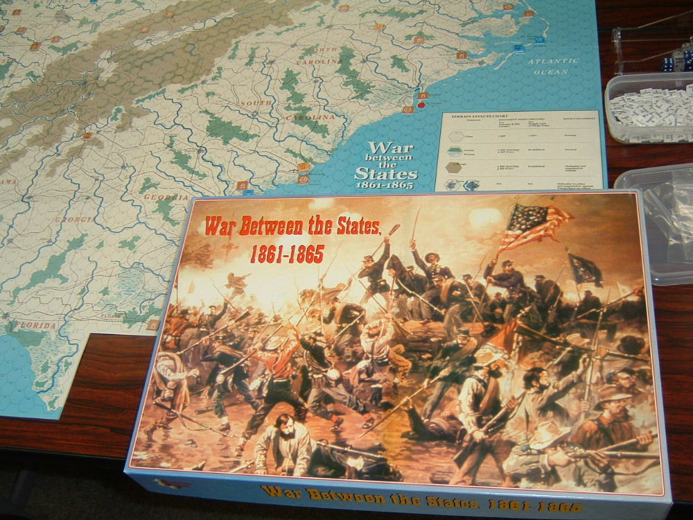 (SPI/DG)War Between the States＝「１８６２年」５人戦の様子_b0173672_04243.jpg