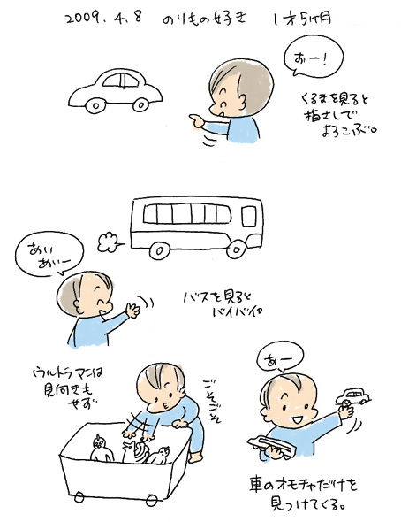 車好き｜1歳5ヶ月_d0152286_1155546.jpg