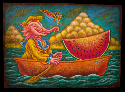 梅木英治個展 StrangeWorks_a0093332_16532634.jpg