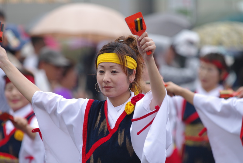 第４２回　福山ばら祭　その４　備後しんいち踊り隊_a0009554_18264225.jpg