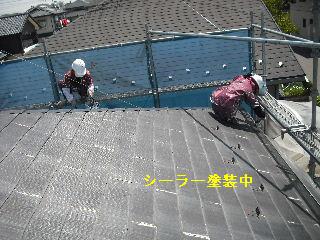塗装工事二日目・・・それぞれの技_f0031037_21222955.jpg