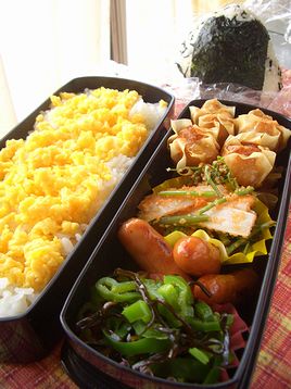 揚げシュウマイ弁当_e0013727_624244.jpg