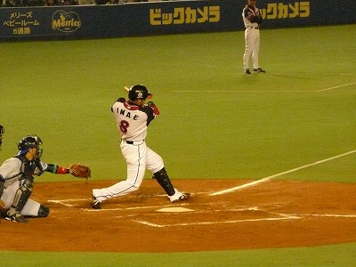 　５月１９日　交流戦　マリーンズ対ベイスターズ_b0166128_9453192.jpg