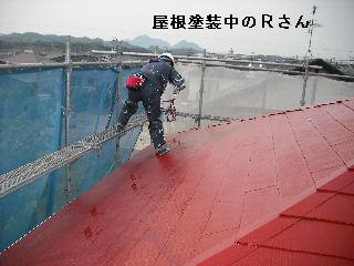 屋根塗装4日目_f0031037_2064565.jpg